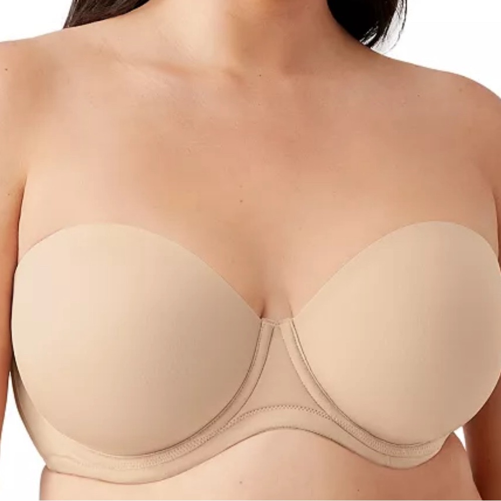 Wacoal Strapless Bra Color Nude 38DD NWOT